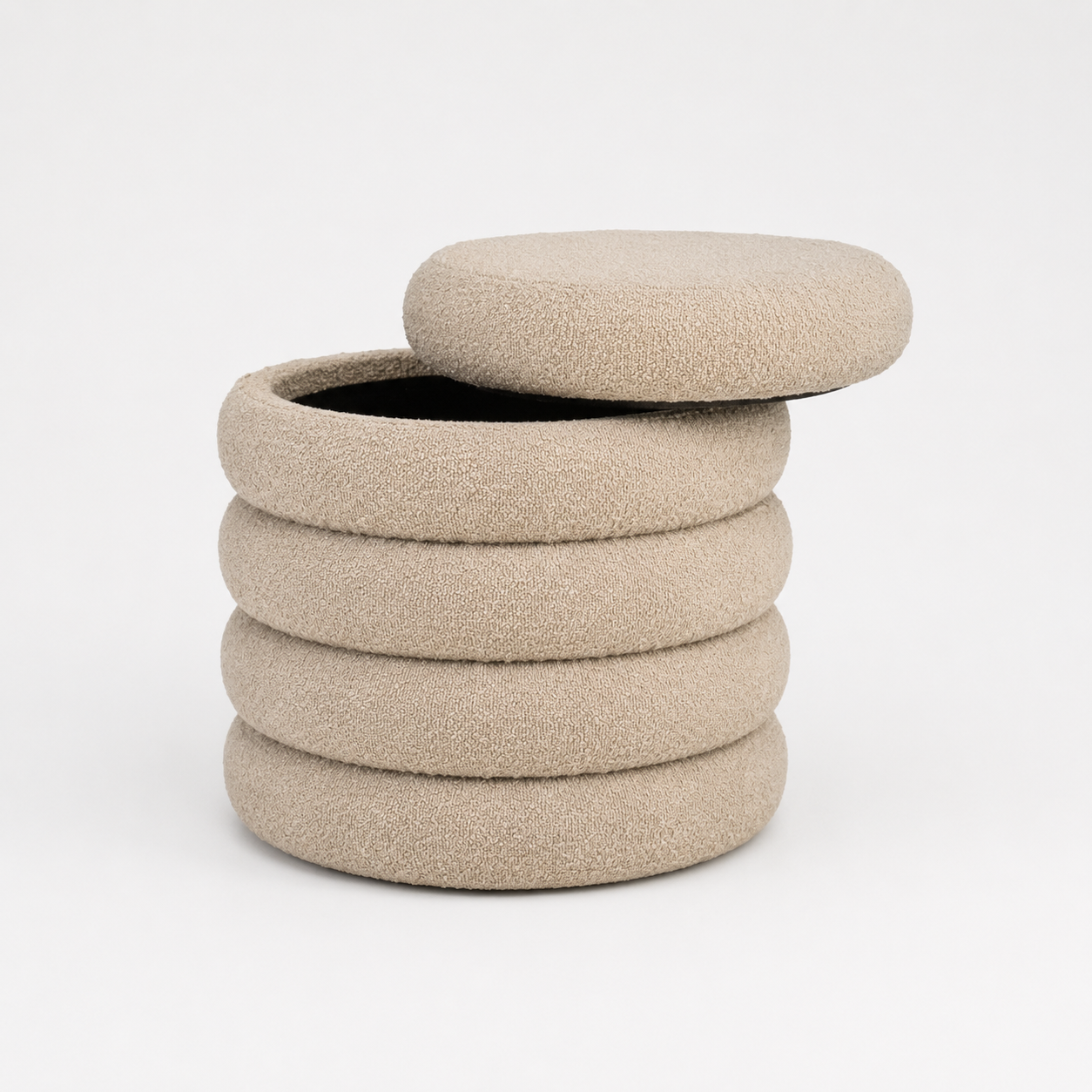 Brooklyn Pouf with Storage