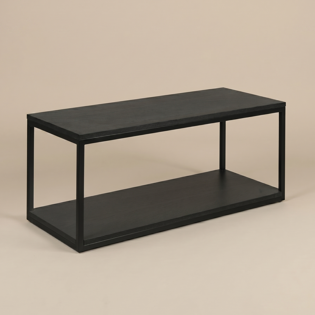 Nippon Side Table - Black Oak